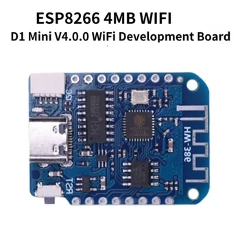 D1 Mini V4.0.0 Mini ESP8266 WIFI, Internet de Lucruri Consiliul de Dezvoltare Bazat pe ESP-8266 4MB NodeMCU Lua IO Bord 3.3 V Tip C