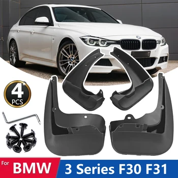 Apărătoare de noroi Pentru BMW F30 F31 318i 320i 2013-2019 de Noroi, Noroi apărătoare de noroi Fata-Spate, Jante Fender Accesorii Auto 4buc