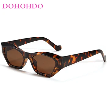 DOHOHDO ochelari de Soare Barbati 2024 Brand de Lux Ochelari de Designer Pentru Femei, Cadru Mic Ochi de Pisica UV400 Ochelari de vedere Oculos de sol feminino