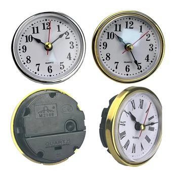 Clasic Vintage Ambarcațiunile De Ceas Cuarț Circulație Dia. 65mm Rotund Ceasuri Introduce Numărul Roman Pic Ceas Cifre arabe Decor de Perete