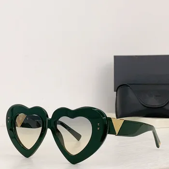 2023 Moda Inima în Formă de ochelari de Soare de Vară Personalizate ochelari de Soare Cadru Mare Brand de Lux Ochelari UV400 Ochelari