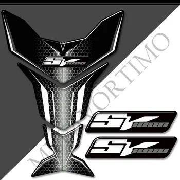 Motocicleta Autocolante Pentru Suzuki Suzuki SV1000S SV 1000 S Decal Rezervor Tampon Rezervor de Combustibil de Protecție Autocolant Emblema, Insigna