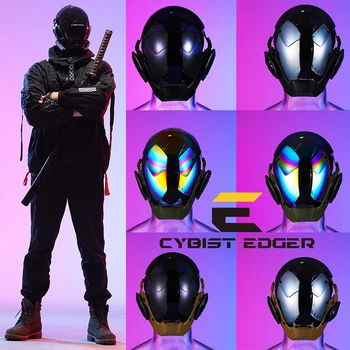 Cosplay Masca Standard de Joc de Rol Cyber Viitor, Futurist Rece CQB Proteja Măști cu Un Capac Cap de Adult Cadouri de Partid