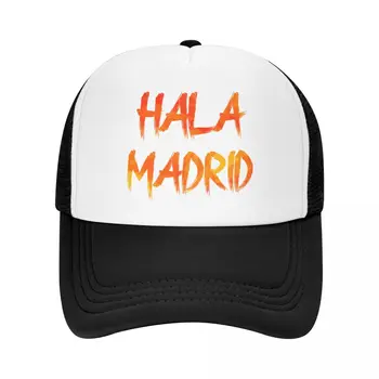 Moda Unisex Hala Madrid Scrisoare de Imprimare Trucker Hat Adult Reglabil Șapcă de Baseball pentru Barbati Femei Sport Snapback Pălării