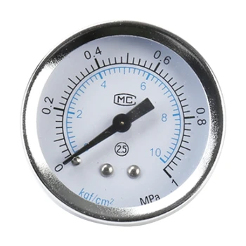 Indicator De Presiune Din Alamă Conector Metru Y40/Y50 Fir Scăzută Variază De 0-1.0 MPa / 0-10kgf/cm2 Dublu balanța de Montare Ecartament