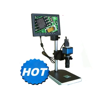 Noul design VGA video HD D200E microscop cu cadru de sprijin