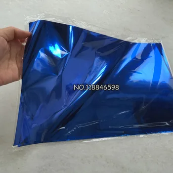 50Pcs 20x29Cm A4 Culoare Albastru Fierbinte Ștanțare Folie de Hârtie pentru Cutie de Greu și Material Plastic