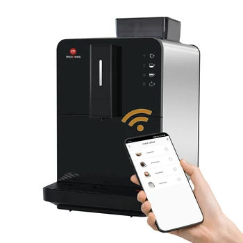 Mcilpoog WIFI Complet Automat de Cafea Espresso Cu Polizor Cu boabe de Cafea (Hi01)