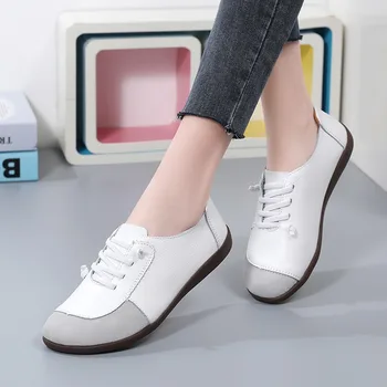 2024 Moda Casual Lofers Pantofi Plat pentru Femei Doamnelor Elegante de Fluture Nod Confortabil Pantofi Femei Moale Clasic, Office Shoes