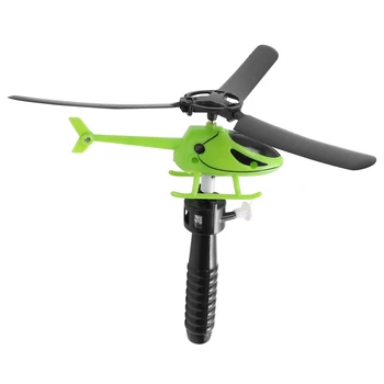 Modelul De Aviație Mâner Trageți Avionul În Aer Liber, Jucării Pentru Copii Joaca Elicopter