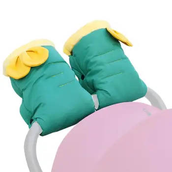 Cărucior De Mână Muff Respirabil Ghidon Mănuși Anti-Îngheț Cărucior Mănuși Reglabil Cărucior Accesorii Pentru Carucior Copii