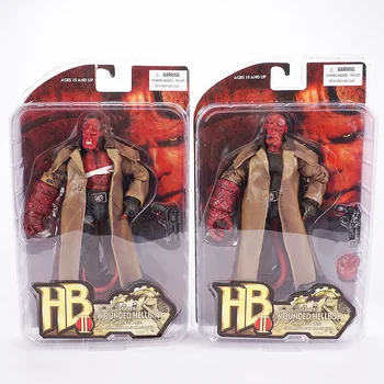 MEZCO Hellboy figurina PVC Diavolul BJD Hellboy Film Clasic Figura de Colectie Model Jucării Cadou 18CM