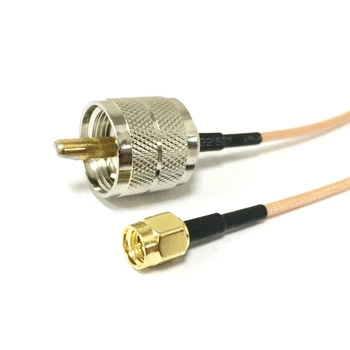 Noul Modem de Cablu Coaxial SMA Male Pentru UHF Plug Conector PL259 RG316 15CM 6 inch Adaptor RF Pigtail