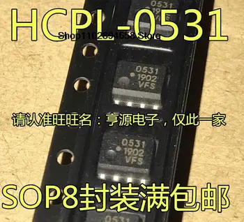5PCS HCPL-0531 HCPL-0531-500E 0531 531 SOP8