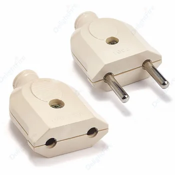 UE 2 Pin 10A Masculin UE Cabluri de Adaptor de sex Feminin Soclu de Tip C prelungitor Conector Rewirable Cablu Converti Plug 4.0 mm