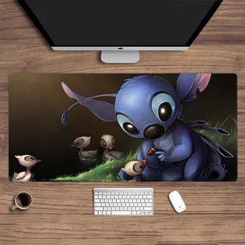 Disney Drăguț Cusatura Mousepad, Mouse Pad Birou Mat Drăguț Mari de Gaming Mousepad Gamer HD Imprimare Mouse-ul Mat de Joc Tastatură Tampoane