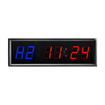 Sport Timer Digital Ceas cu Numărătoare inversă Cronometru cu Telecomanda LED Temporizator Ceas pentru Acasă Sală de Fitness -Plug SUA