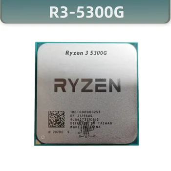 Ryzen 3 5300G R3 5300G 4GHz Patru-Opt Core-Fir 65W CPU Procesor L3=8M 100-000000253 Socket AM4
