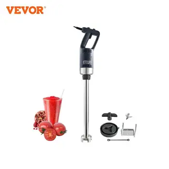 VEVOR Comerciale Blender Imersiune,500W Mixer de Mână,cu Viteză Variabilă Bucătărie Stick Mixer w/304 din Oțel Inoxidabil Lamă,Portable Mixer