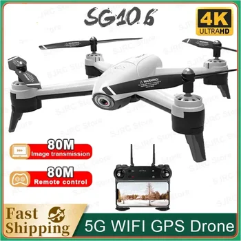 SG106 WiFi FPV RC Drone Camera 4K Fluxului Optic HD 1080P Dual in Timp Real Aeriene Video cu Unghi Larg Quadcopter Aeronave Dron