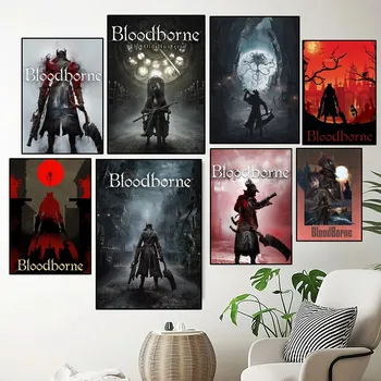 Jocul Bloodborne Printuri Dormitor, Birou, Camera De Zi Art Pictura Pe Perete Acasă Decorare Autocolant