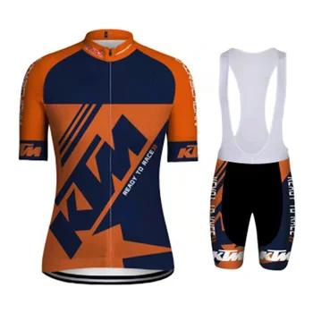 Jacheta barbati Pantaloni Ciclism Om KTM Haine Tăiate cu Laser Salopete Biciclete 2022 Haine de Vară Jersey Tinuta Bluza de Uniformă Road Bike Mtb