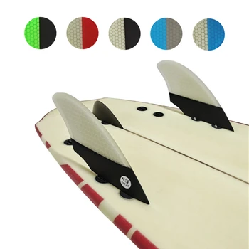 UPSURF FCS Twin Keel Aripioare (2 Aripioare) Dublu File de Bază placă de Surf Aripioare Fagure de miere Fibra de Surf Twin Aripioare de Pește Plăci de Surf