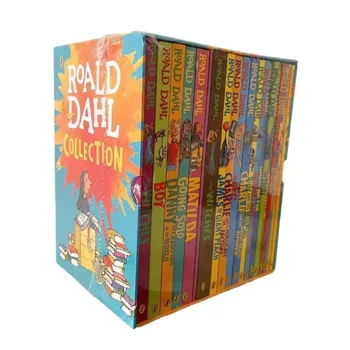 Roald Dahl Versiunea în limba engleză 20 De Volume set Poduri capitole de cărți romane