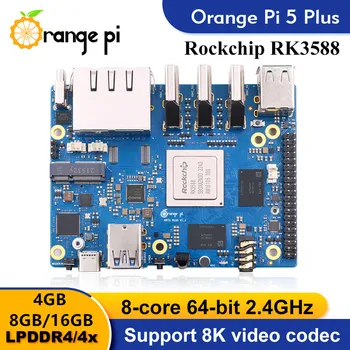 Orange Pi 5 Plus 4GB 8GB 16GB RAM Singur Computer de Bord RK3588 PCIE Modulul WiFi Extern-BT SSD 8K Pi5 Demo de Consiliul de Dezvoltare