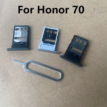 Original Nou Pentru Huawei Honor 70 Tăvița Cartelei Sim Slot Soclu Suport Adaptor Conector De Reparare Piese De Schimb