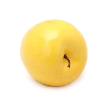 Realist Artificiale Fructe pentru Apple Culoare Galben Strălucitor Bucătărie Fals D
