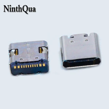 NinthQua 4buc USB 3.1 BAIE 16P Tip C de sex Feminin jack DIP4 HD Transmisie Interfață Conector Mufă de Încărcare pentru Smartphone-uri