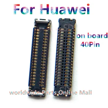 10-100buc LCD Ecran Display FPC Flex Conector Pentru Huawei Mate20 X Pereche de 20 de 20X P30 Pro P30Pro Onoare V10 10 30 Bord 40Pin
