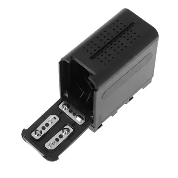 6pcs AA Cazul Pack Putere ca NP-F970 NP-F750 pentru VIDEO cu LED-Panouri luminoase sau Monitor BB-6 6 buc AA Picătură de Transport maritim
