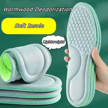 4D Masaj Sport Branțuri pentru Pantofi Sudoare de Absorbție Respirabil Deodorant Branț pentru Picioare în Creștere Talpa de Burete Insertii de Pantofi Pad