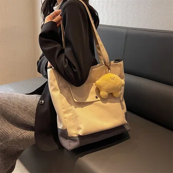 Sac de panza pentru femei cross-body de mare capacitate versiunea coreeană geantă de umăr vară student clasa sac sac de școlarizare