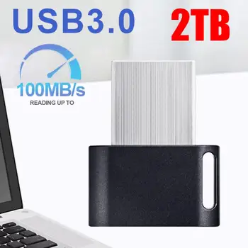 Mini USB Flash Drive 2TB Viteza Mare de 1TB Pen Drive 128GB, 256GB 512GB de Memorie USB Pentru Windows 11 10 9 8 cu Darul Cheie lanț
