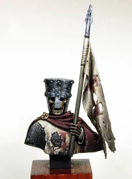 Nevopsită Kit 1/12 Ultimul Gardian Cruciat bust figura Istorică Rășină kit model în miniatură