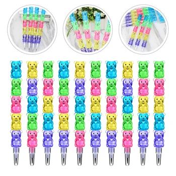 Care Pot Fi Stivuite Creioane Stivuitor Swap Creioane Plastic Urs Creioane În Stivuire Creioane Colorate