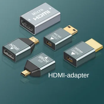 4K 60HZ Mini Micro HDMI-Compatibil cu adaptor convertor Pentru Laptop placa Grafica Camera Monitor TV HD Adaptor Audio-Video