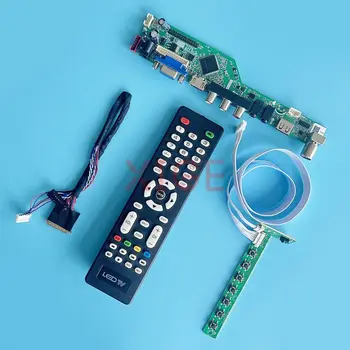LCD Display Driver de Controler de Bord se Potrivesc LP140WH2 LP140WHU TV Analog USB+AV+HDMI+VGA 14