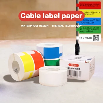 NiiMBOT B21 Cablu Eticheta B1 Imprimare Autocolant pentru Portabile, Etichete Termice Filtru Printer Adeziv de Culoare Cablu Etichetă de Hârtie Etiquetas