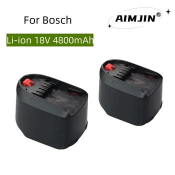 AimJin 18V 4800mAh Litiu-Ion Baterie Pack pentru Power4All PBA 18V pentru Bosch 18V Casa si Gradina Instrumente