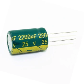 20buc/lot H203 25V 2200UF Low ESR/Impedanță înaltă frecvență de aluminiu electrolitic condensator 25v2200uf dimensiune 2200UF25V 20%