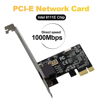 1000Mbps PCIE Să RJ45 placa de Retea 10/100/1000Mbps RJ45 PCI Express Convertor LAN Etherent Gigabit Adapter PCIe Pentru Desktop PC