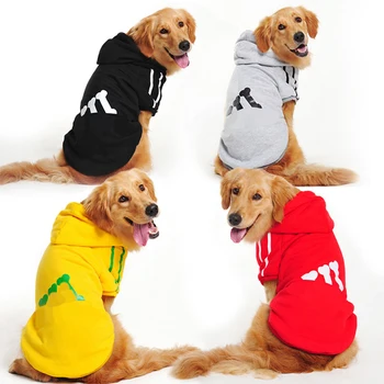 XXL-9XL Câine Hanorace pentru Mari Rase de Câini Lână Pulover Tricoul animale de Companie Haine cu Palarie Casual Sport, Hanorace Pitbull