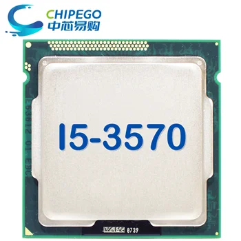 Core i5-3570 i5 3570 3.4 GHz Quad-Core, Quad-Thread CPU Procesor 6M 77W LGA 1155 fața LOCULUI STOC