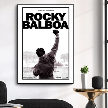 Rocky Balboa 1976 Film Clasic Postere De Arta De Perete Imagini Decorative, Tablouri Canvas Decor Living Decor Acasă