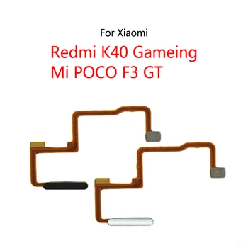 Butonul Home de Amprente Touch ID-ul Butonului de Alimentare Comutator Mut Partea Tasta On/ Off Cablu Flex Pentru Xiaomi Redmi K40 Joc / Mi POCO F3 GT