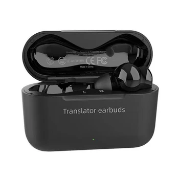 M6 Mini Traducere Cască 127 De Limbi De Traducere Inteligent Voice Translator Wireless Bluetooth Traducere Cască Neagră
